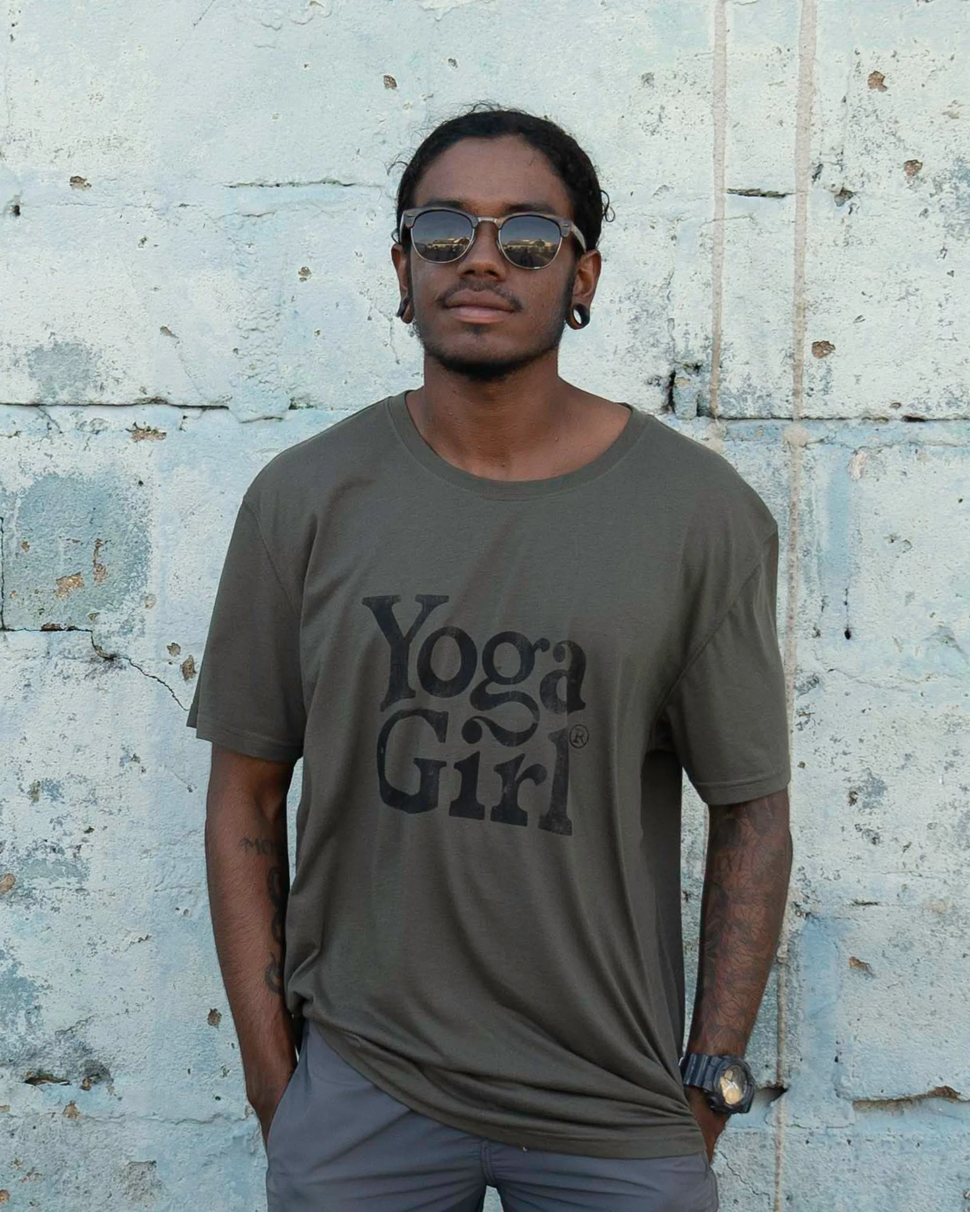 1st edition Sun T-shirt Army Green