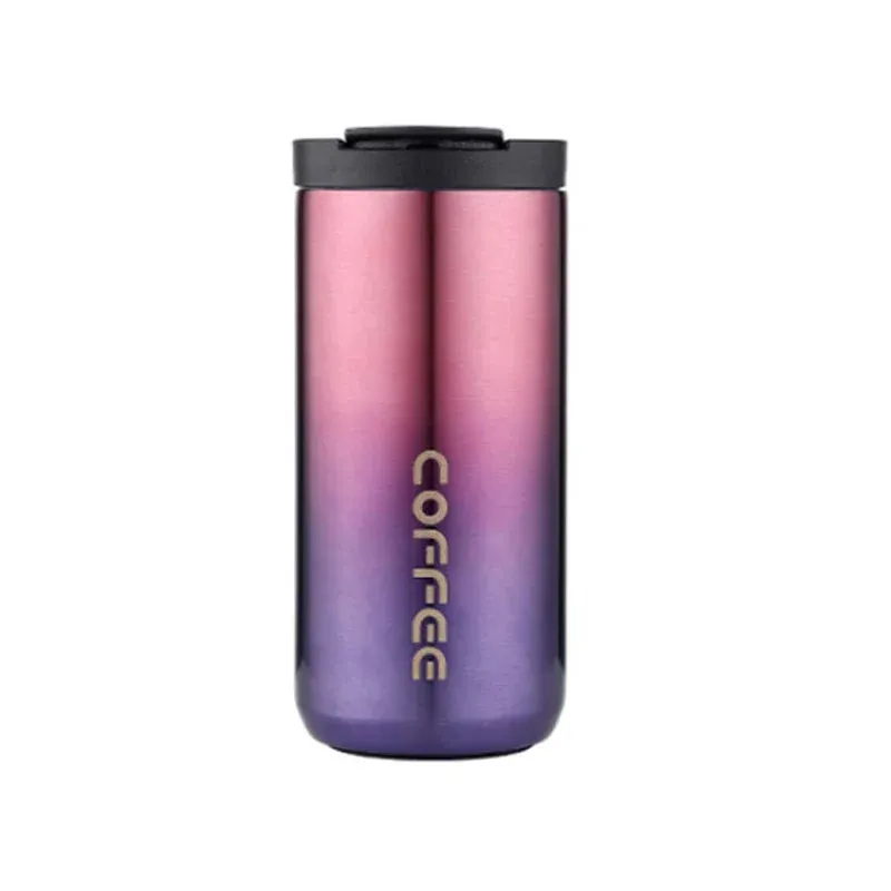 400ml Stainless Steel Coffee Mug – Insulated Travel Thermos with Lid