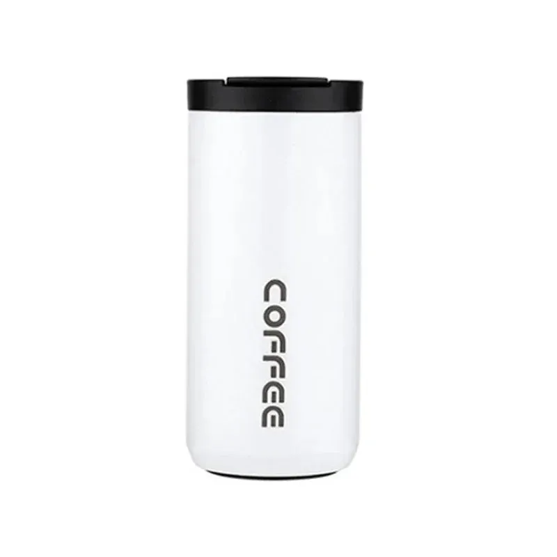 400ml Stainless Steel Coffee Mug – Insulated Travel Thermos with Lid