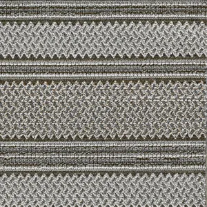 5' x 8' Grey Geometric Area Rug