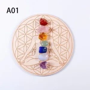 7 Chakra Healing Crystal Grid
