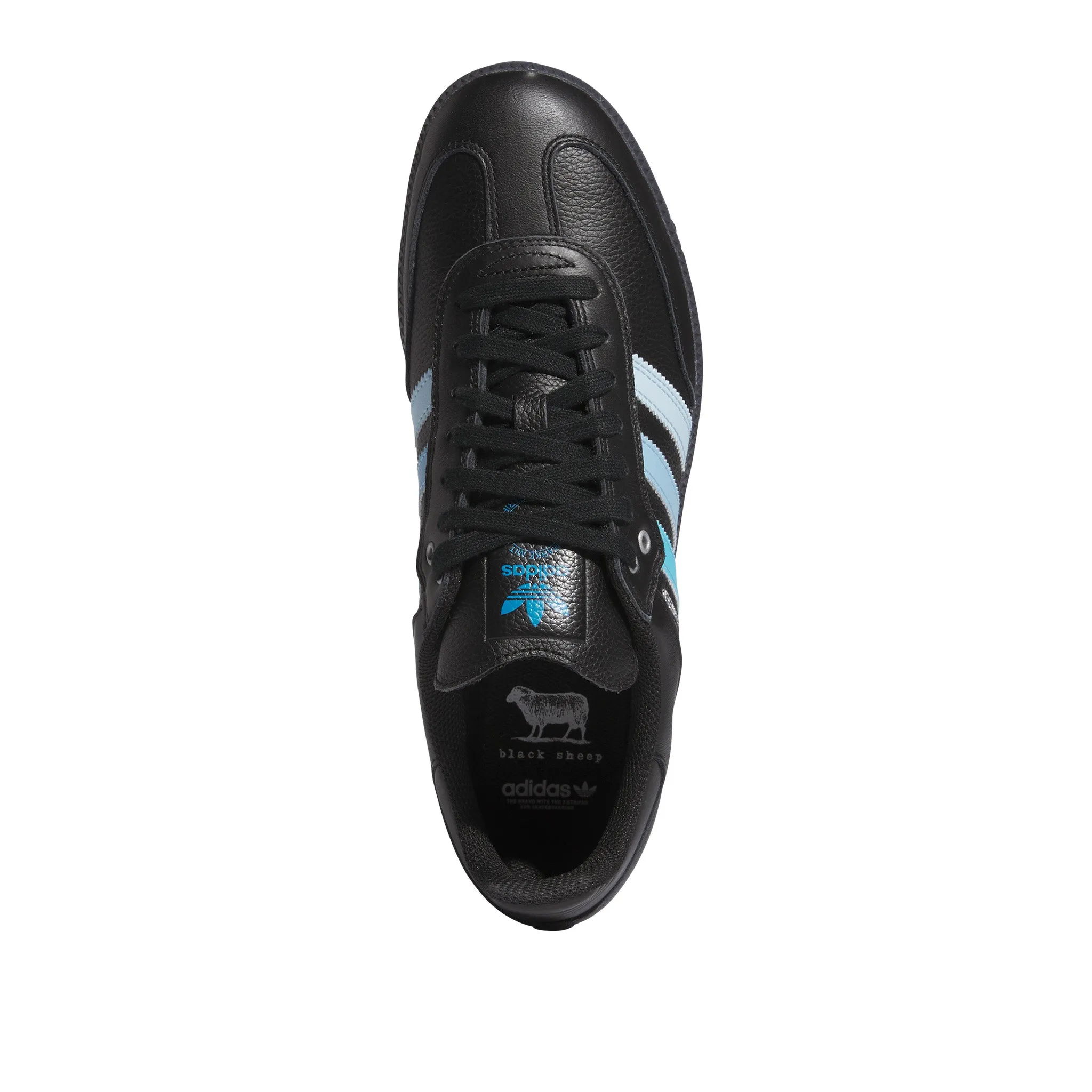 Adidas Black Sheep x  Charlotte FC Samba Black/White/Clear Blue