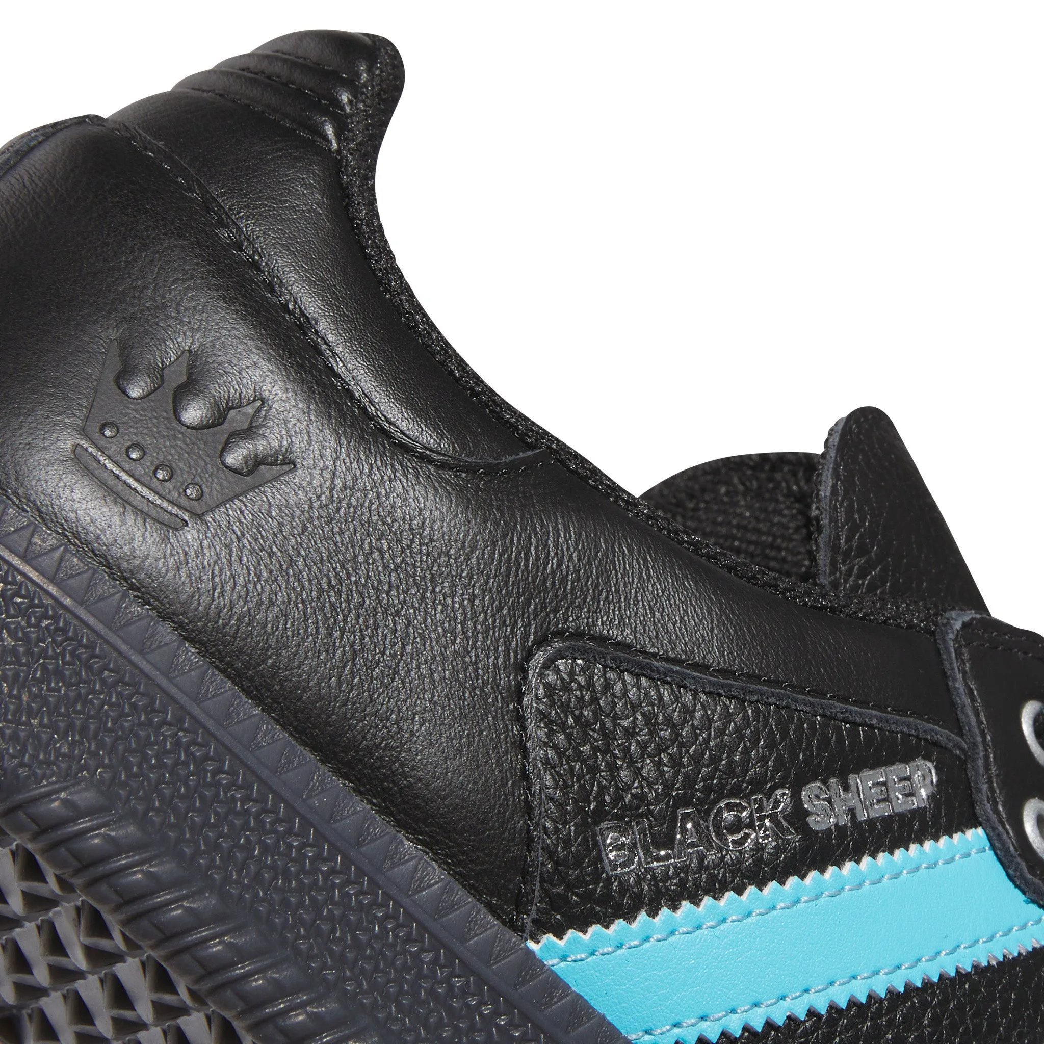 Adidas Black Sheep x  Charlotte FC Samba Black/White/Clear Blue