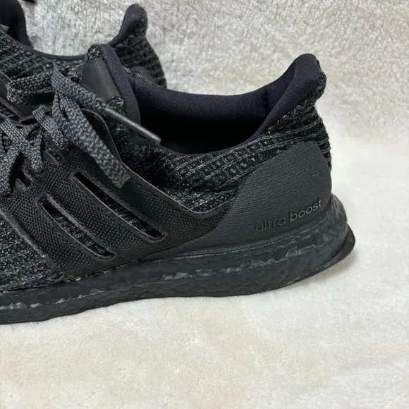 Adidas Mens Ultraboost 4.0 Triple Black Shoes Mens Size US 6.5 BB6171