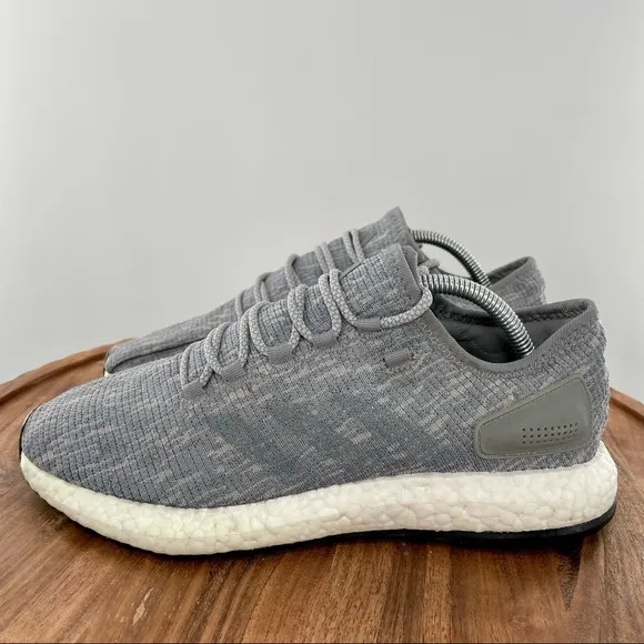 Adidas Pureboost Clima Gray Shoes mens size 8.5