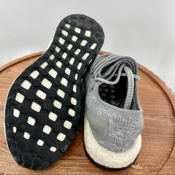 Adidas Pureboost Clima Gray Shoes mens size 8.5