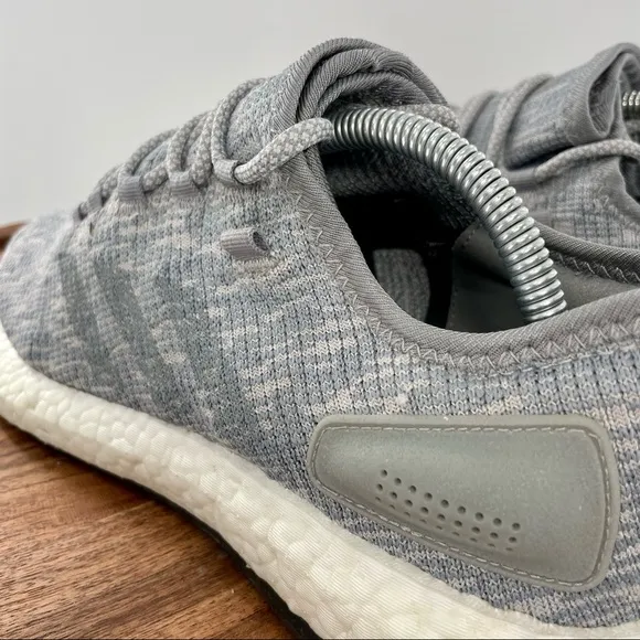 Adidas Pureboost Clima Gray Shoes mens size 8.5