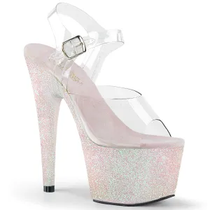 ADORE-708HMG  Clear/Opal Multi Glitter