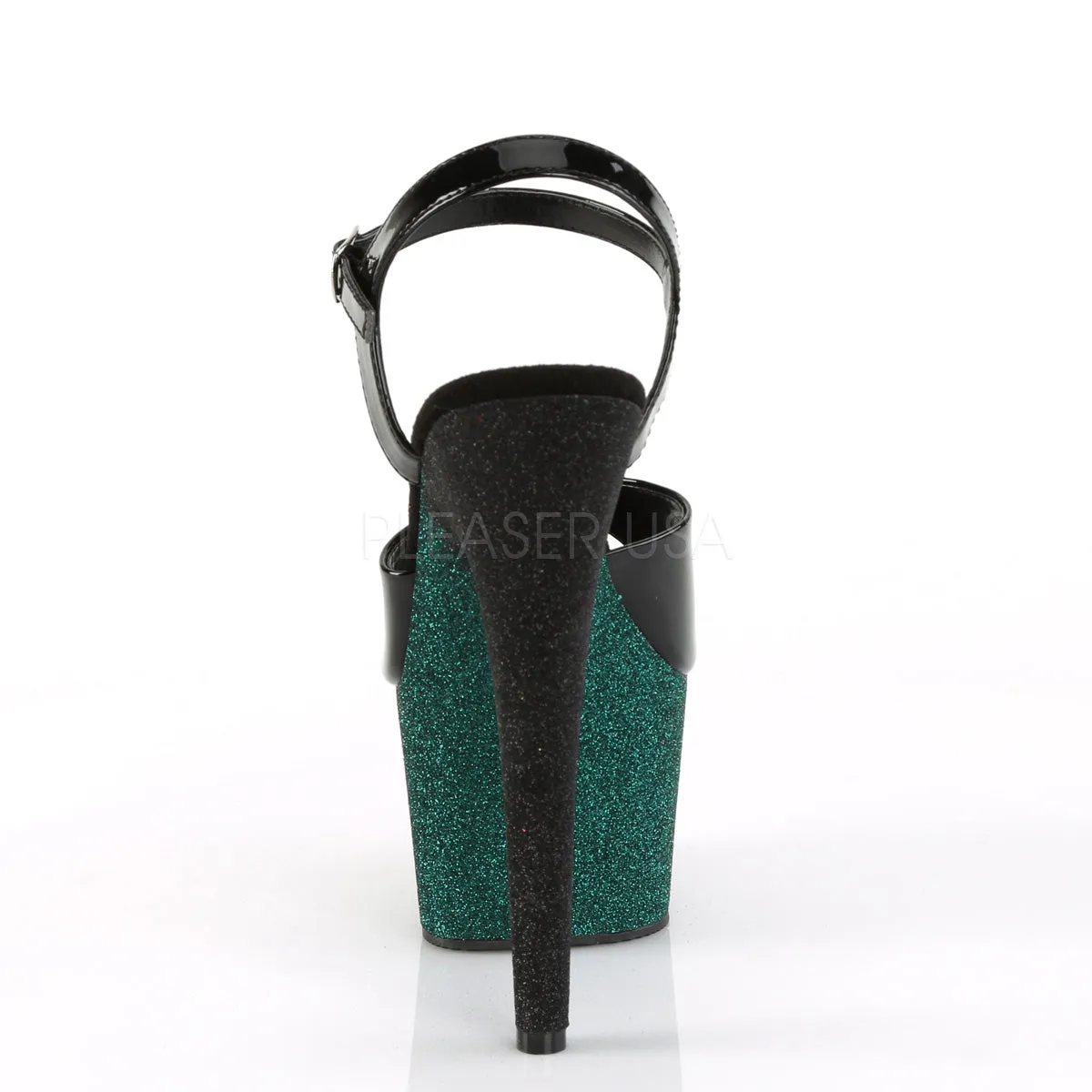 ADORE-709OMBRE  Black/Emerald-Black Ombre