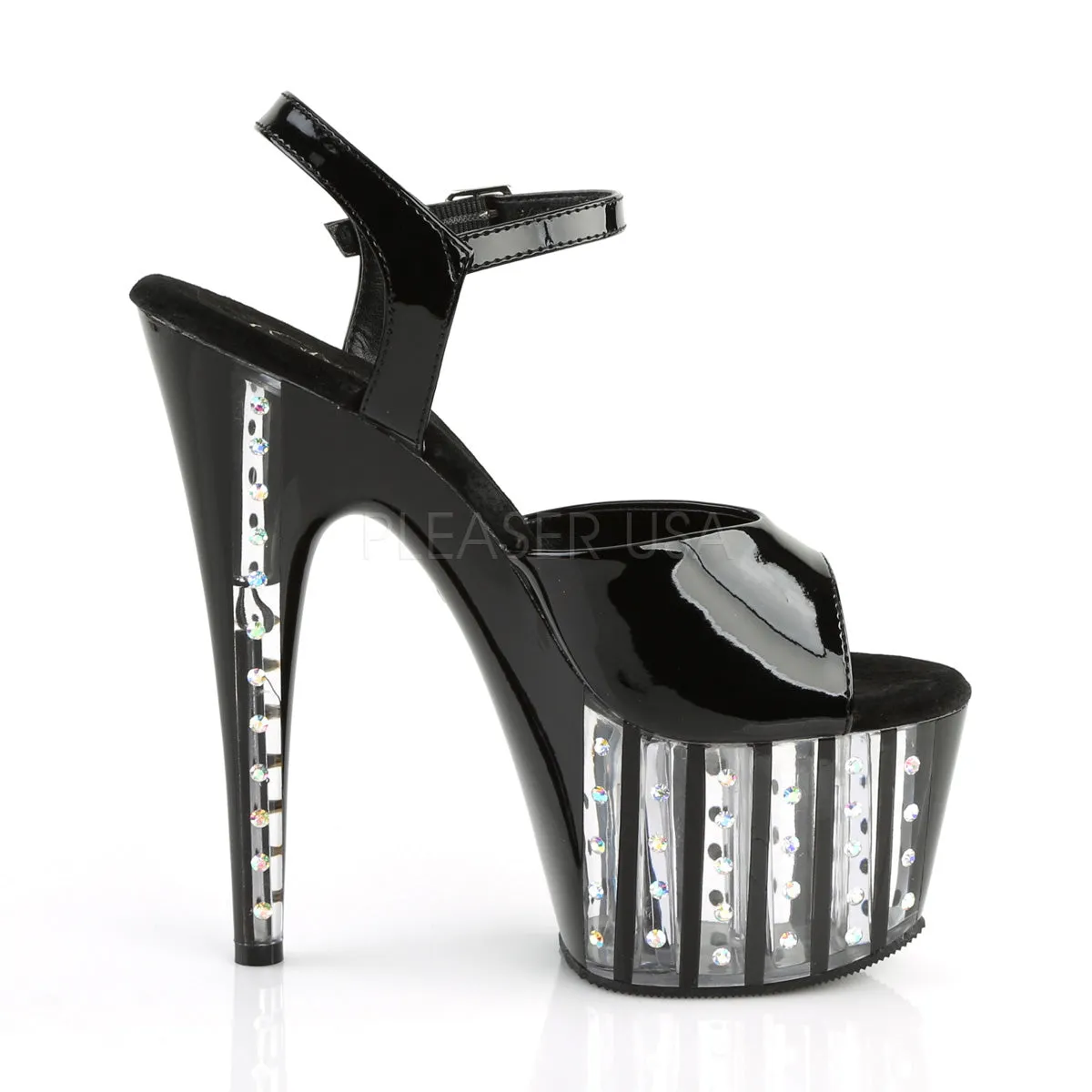 ADORE-709VLRS  Black Patent/Black