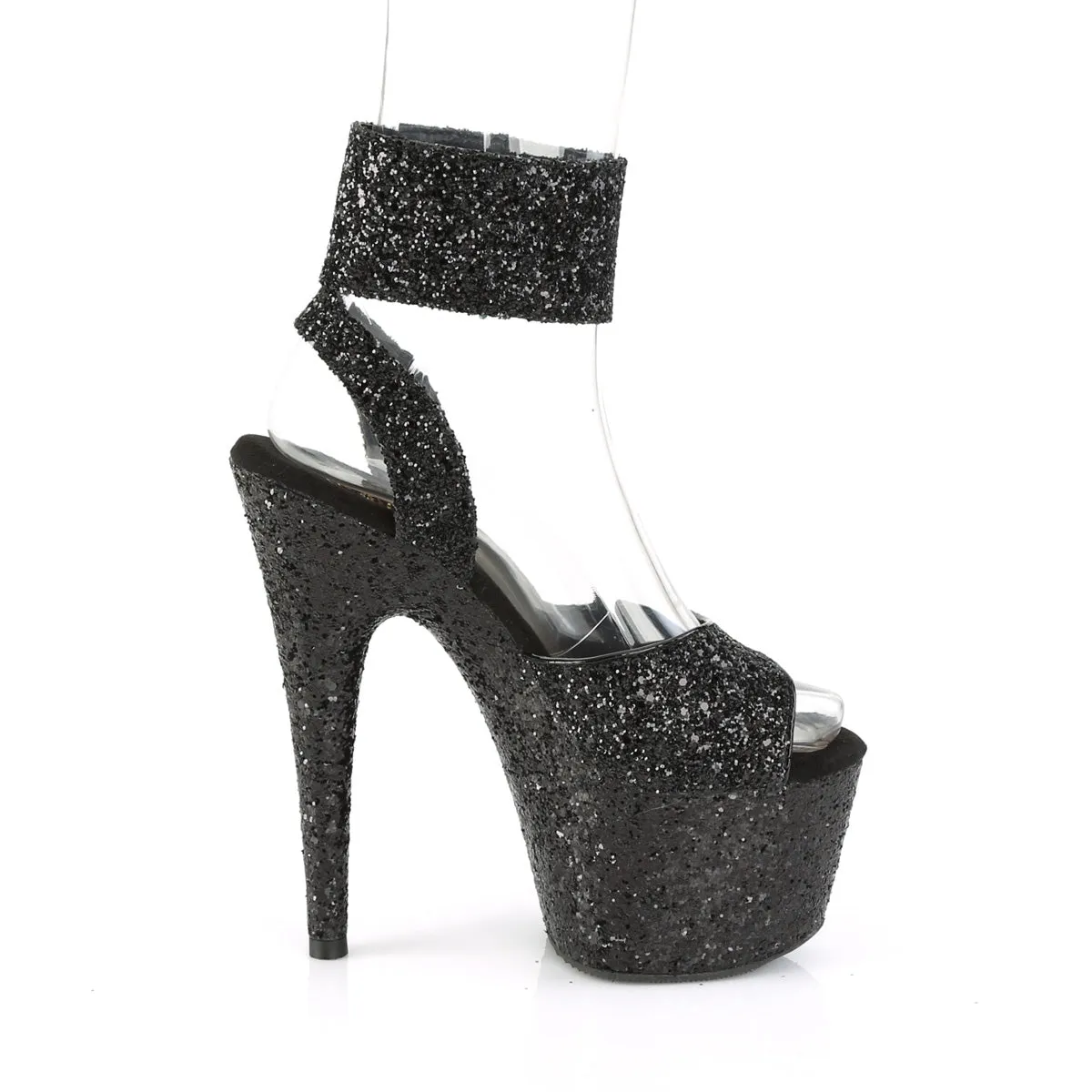 ADORE-791LG  Black Glitter/Black Glitter