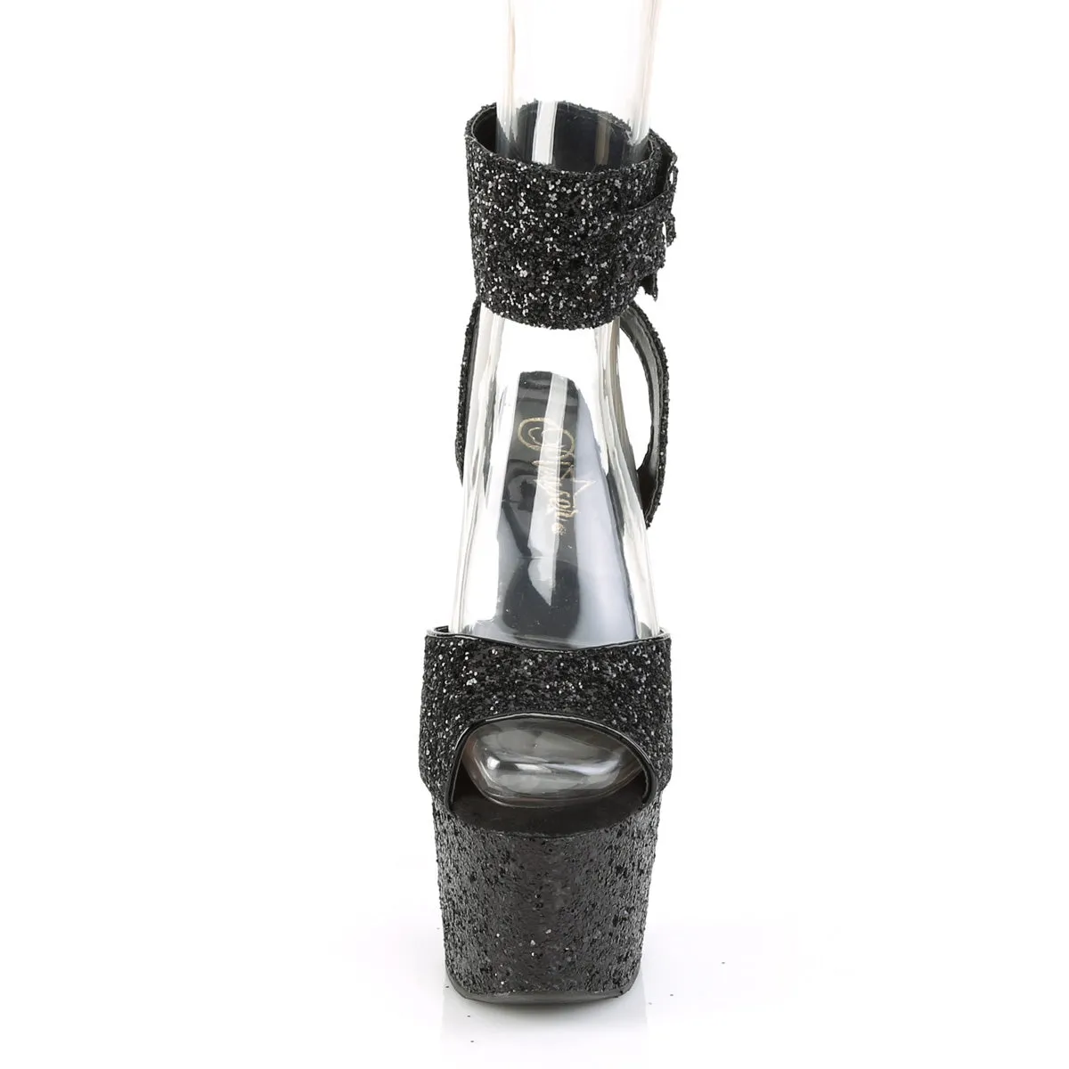 ADORE-791LG  Black Glitter/Black Glitter