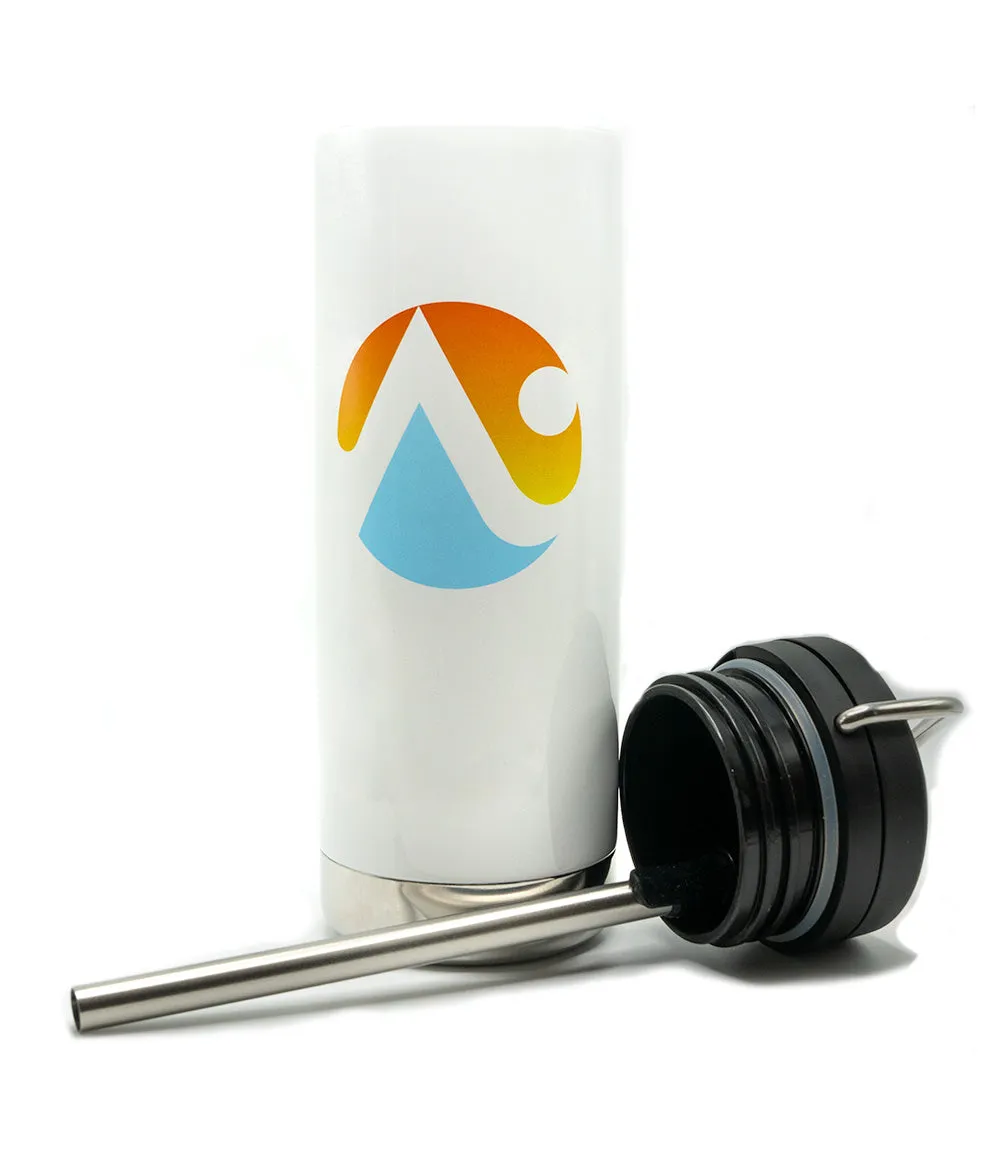 AG 16oz TKWide (Twist Cap) Glossy White
