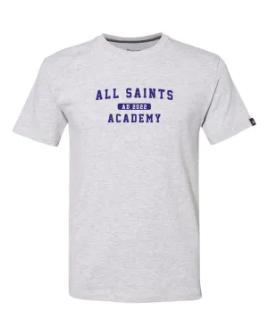 All Saints Academy Original Blue with White T-Shirt