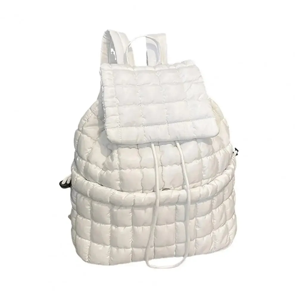Amanda | Spacious lightweight nylon travel backpack with drawstring