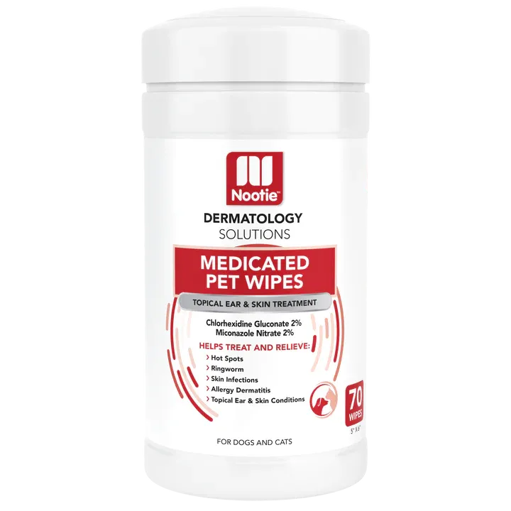 ANTIMICROBIAL MEDICATED WIPES ANTIFUNGAL & ANTIBACTERIAL