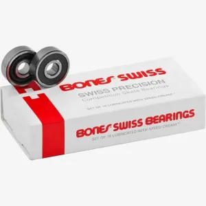 Bearings pour patin The Original Bones Swiss (16 Pack)