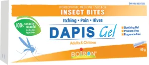 Boiron Dapis Gel Paraben Free Insect Bites (40 g)