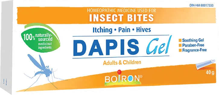 Boiron Dapis Gel Paraben Free Insect Bites (40 g)