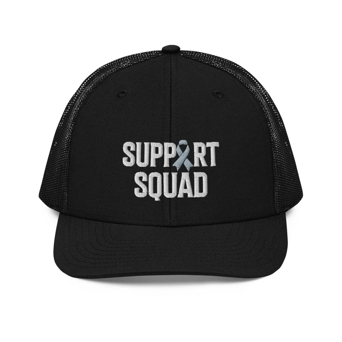 Brain Cancer Squad Embroidered Trucker Cap