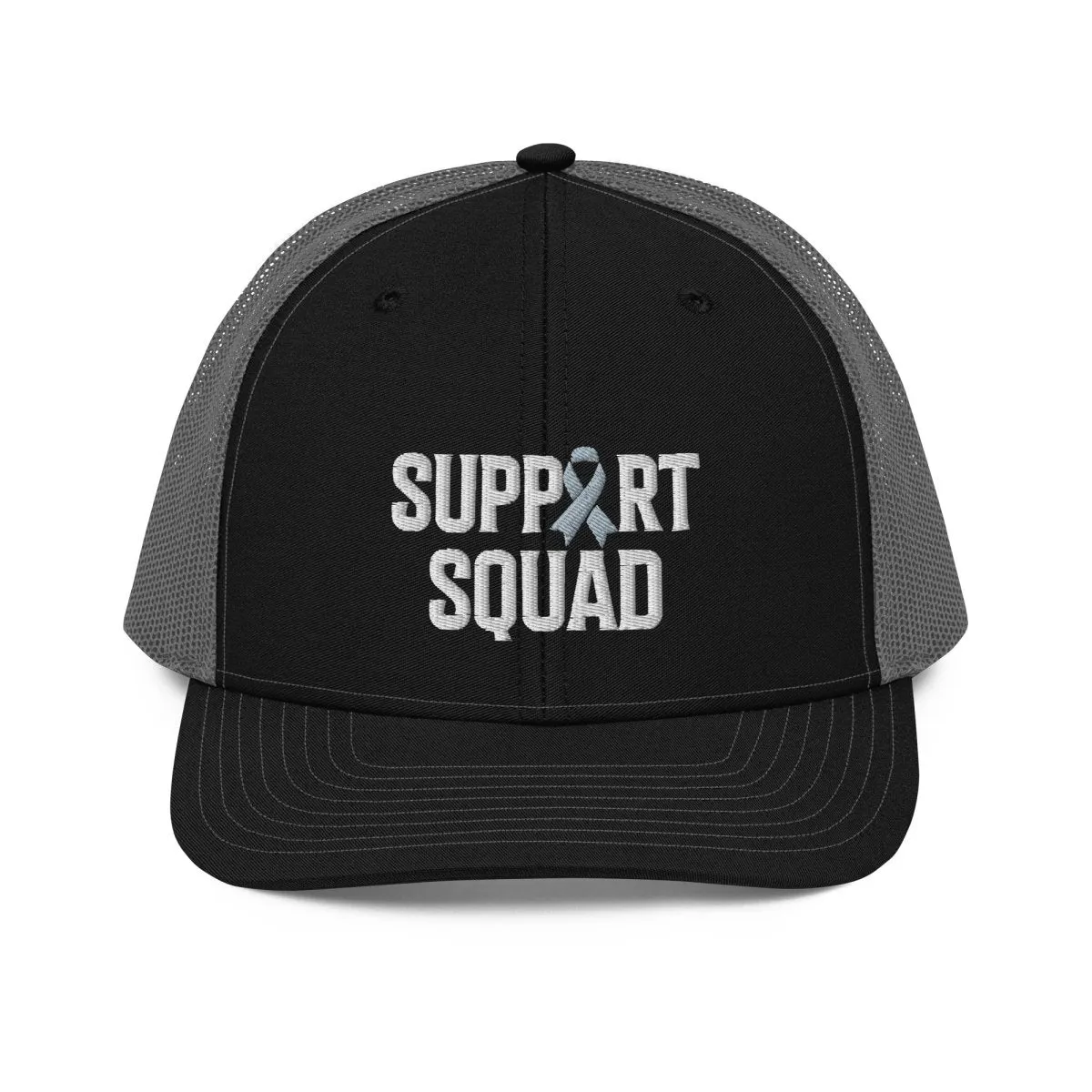 Brain Cancer Squad Embroidered Trucker Cap