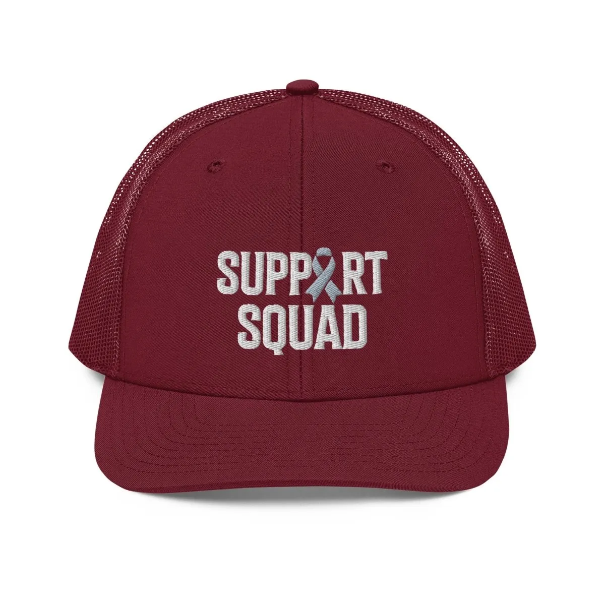 Brain Cancer Squad Embroidered Trucker Cap