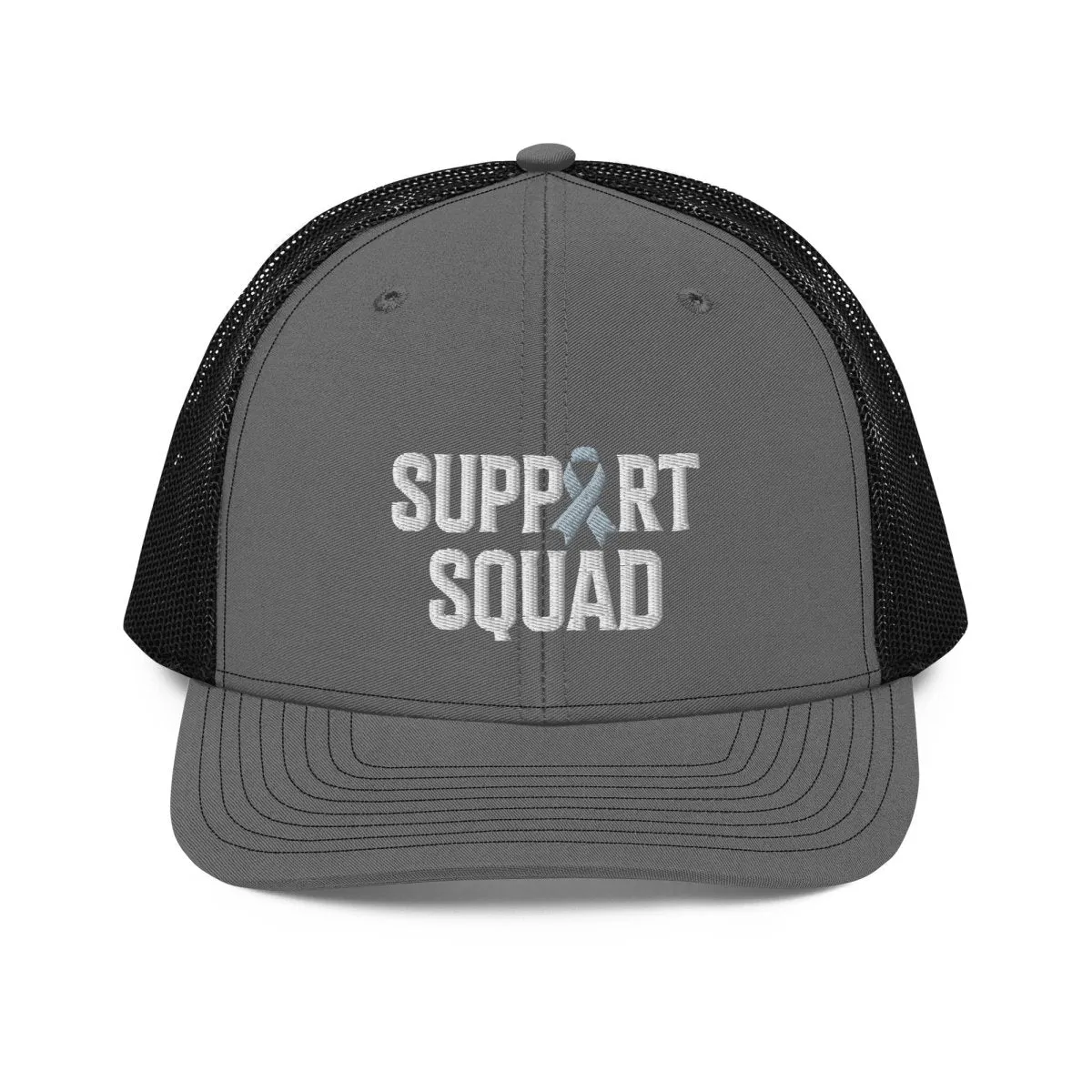Brain Cancer Squad Embroidered Trucker Cap