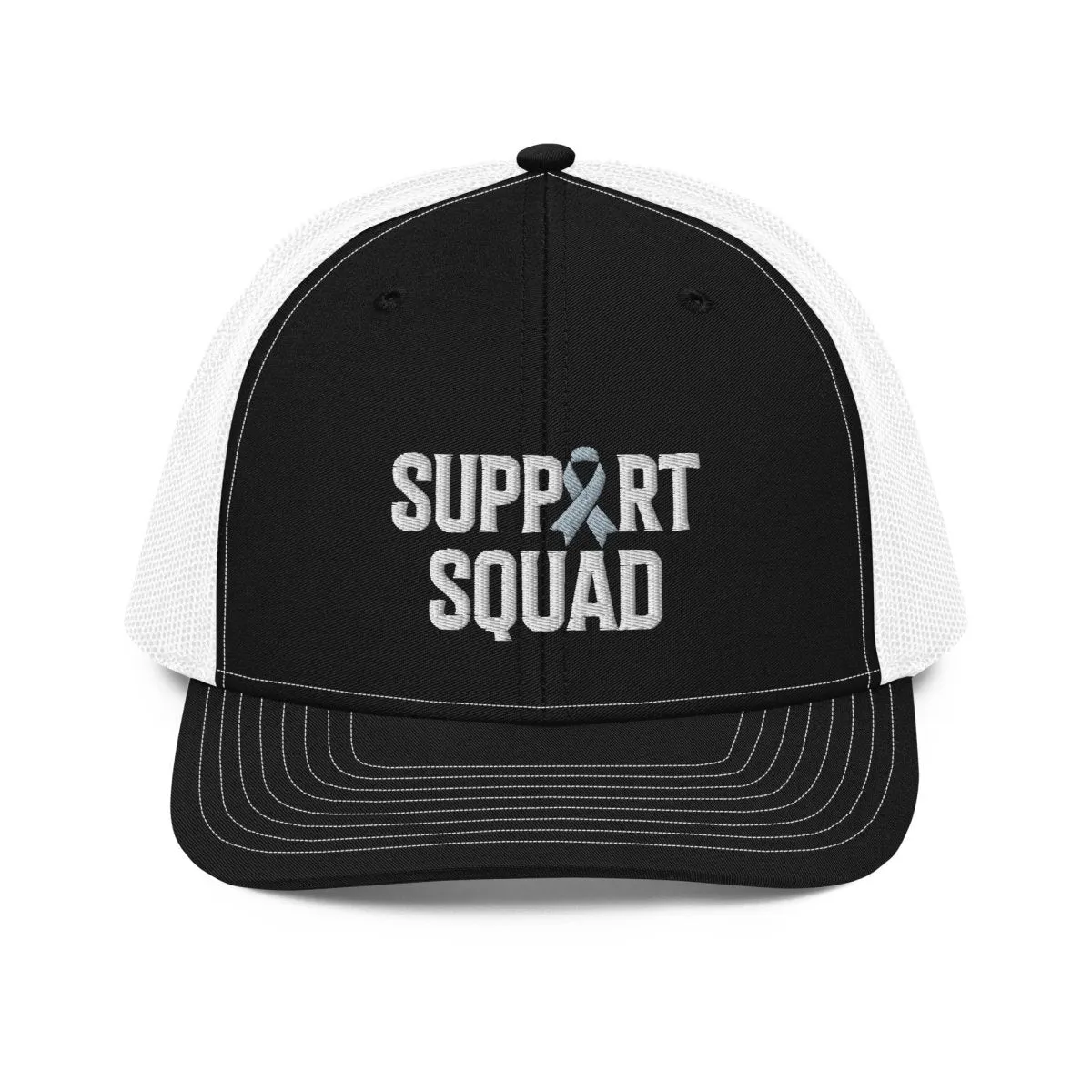Brain Cancer Squad Embroidered Trucker Cap