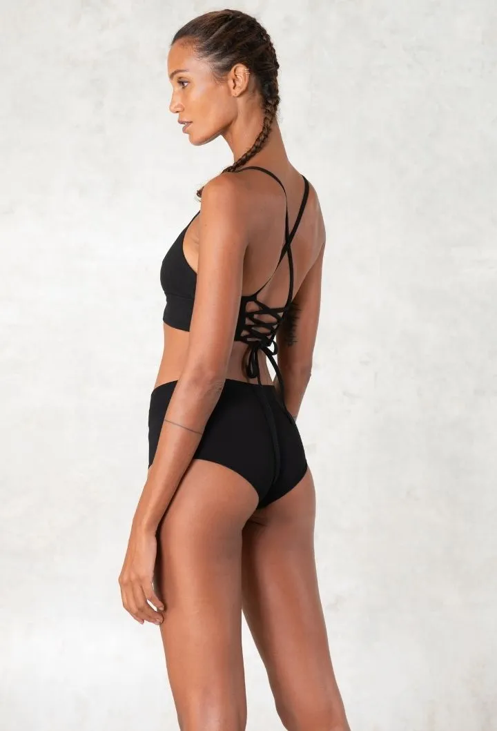 Bralette corset en coton biologique