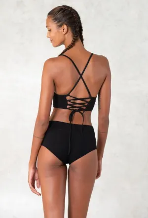 Bralette corset en coton biologique
