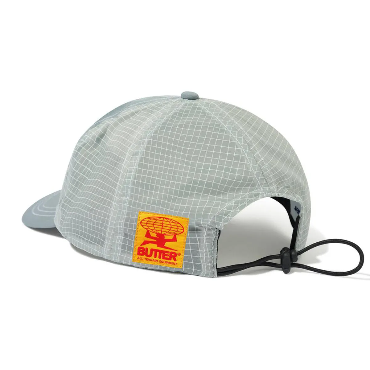 Butter Goods - Nylon Ripstop 6 Panel Cap Grey