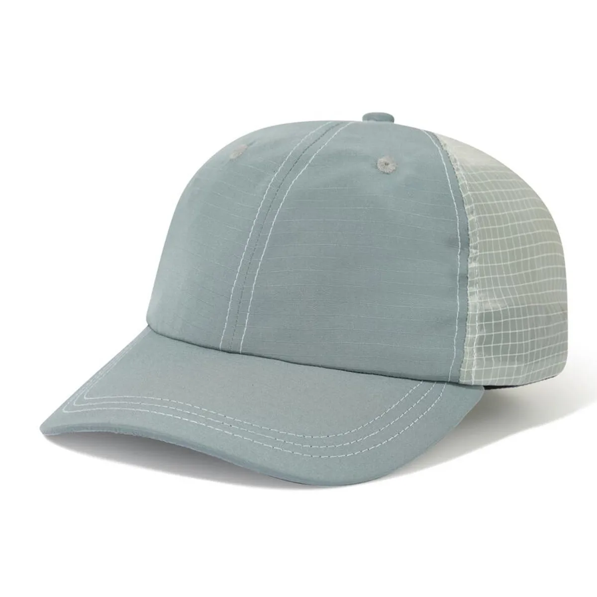 Butter Goods - Nylon Ripstop 6 Panel Cap Grey