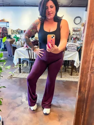 Buttery soft bell bottom LONG yoga pants