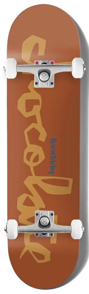 Chocolate OG Chunk W41 Raven Tershy x Venom Custom Complete Skateboard - 8.5"
