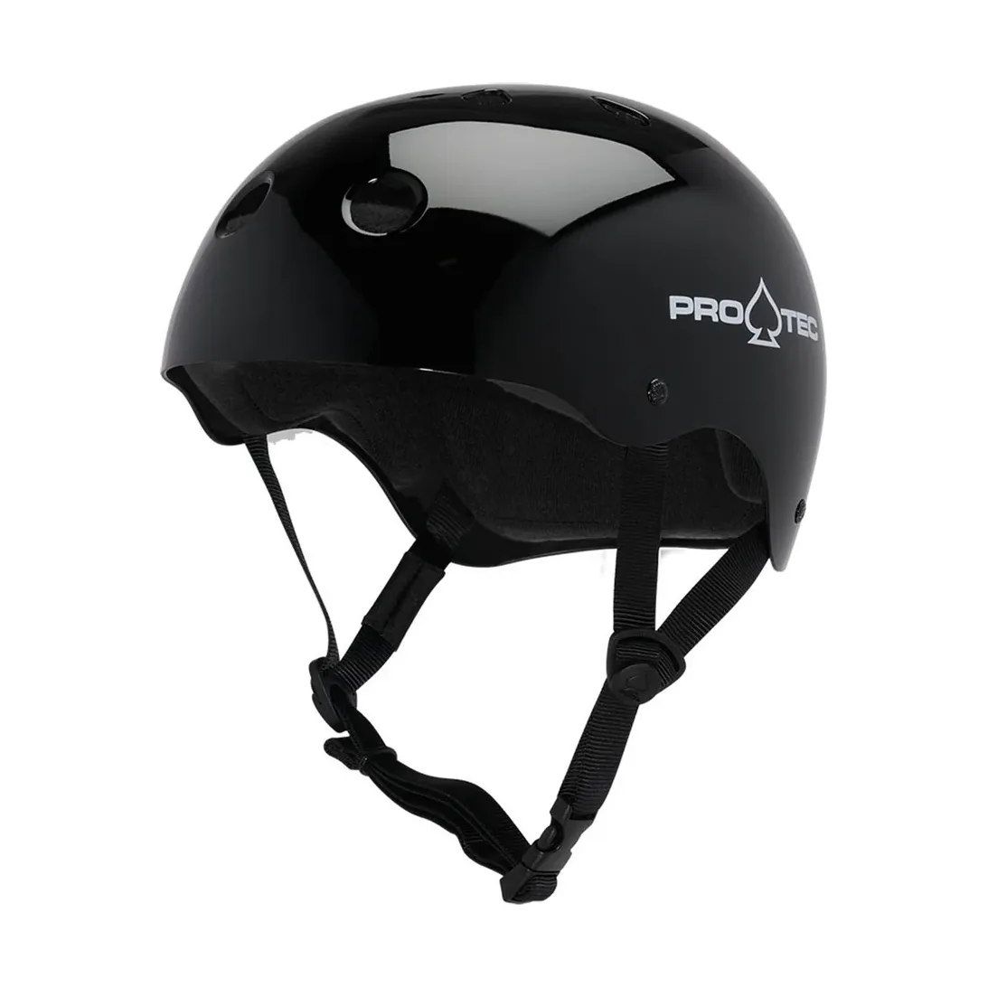 Classic Skate Helmet - Gloss Black