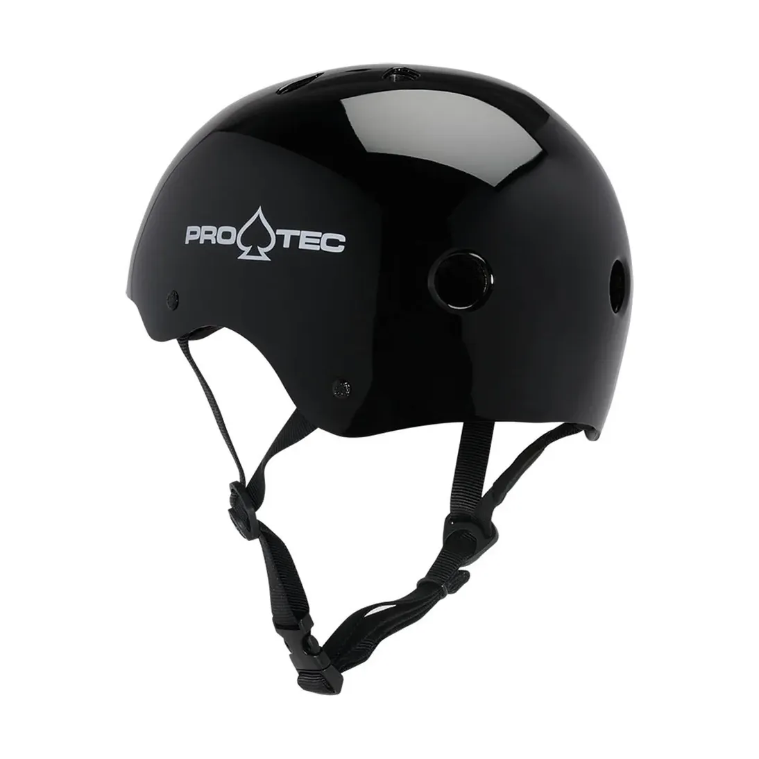 Classic Skate Helmet - Gloss Black