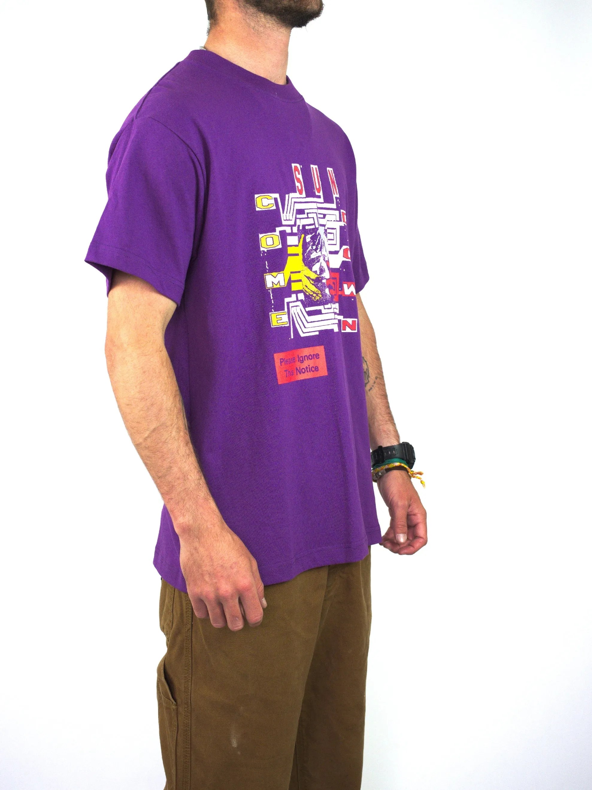 Come Sundown - Chip Tee Shirt - Purple