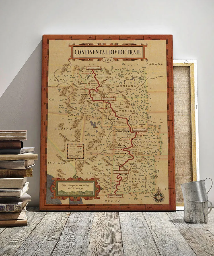 Continental Divide Trail Map