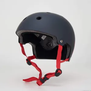 Core Street Skate Helmet - Matt Black With Red Decal