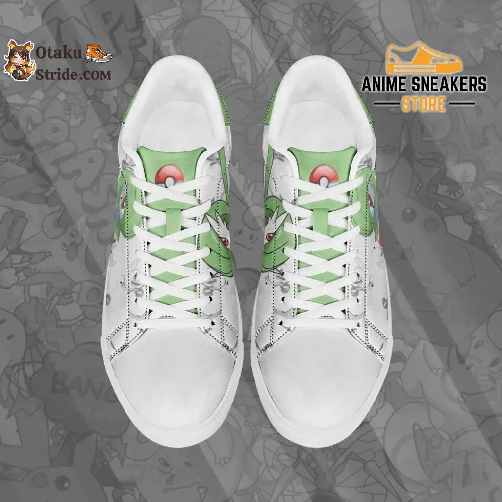 Custom Pokemon Gardevoir Anime Skate Shoes For fans with grace