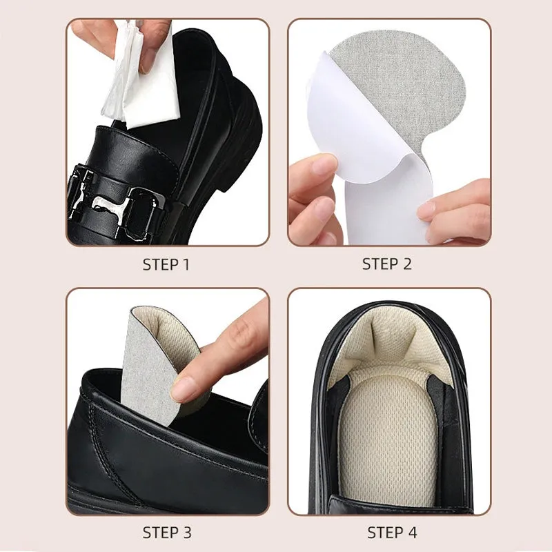 Cuttable Adhesive Back of Heel Grips Inserts