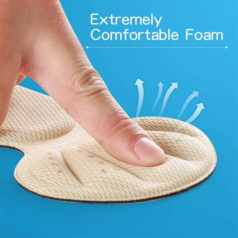 Cuttable Adhesive Back of Heel Grips Inserts