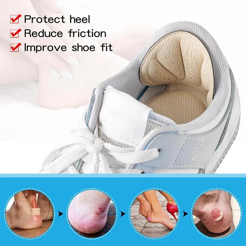 Cuttable Adhesive Back of Heel Grips Inserts