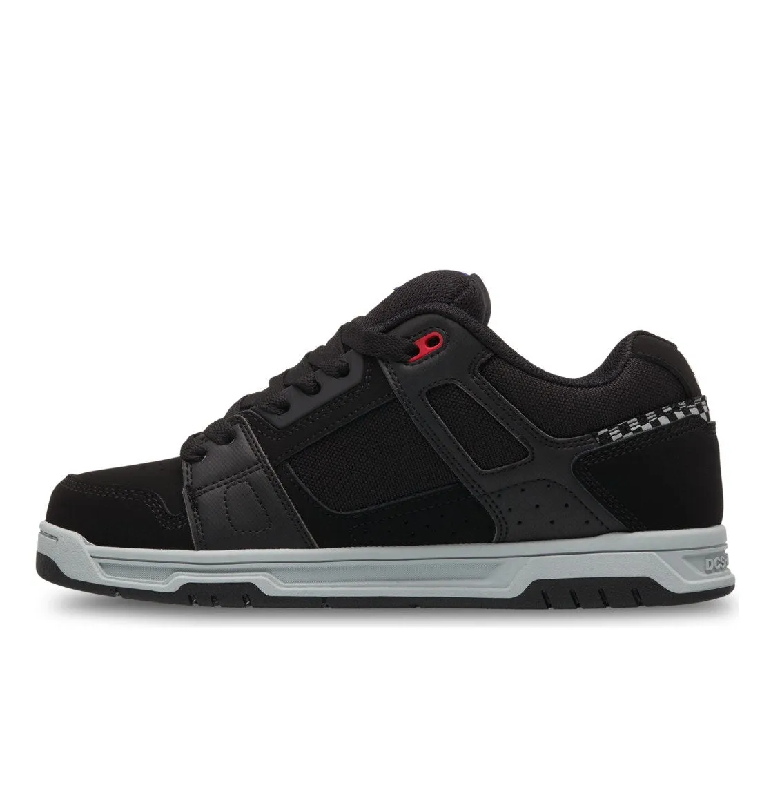 Dc Shoes Scarpa in pelle da skate Stag nera