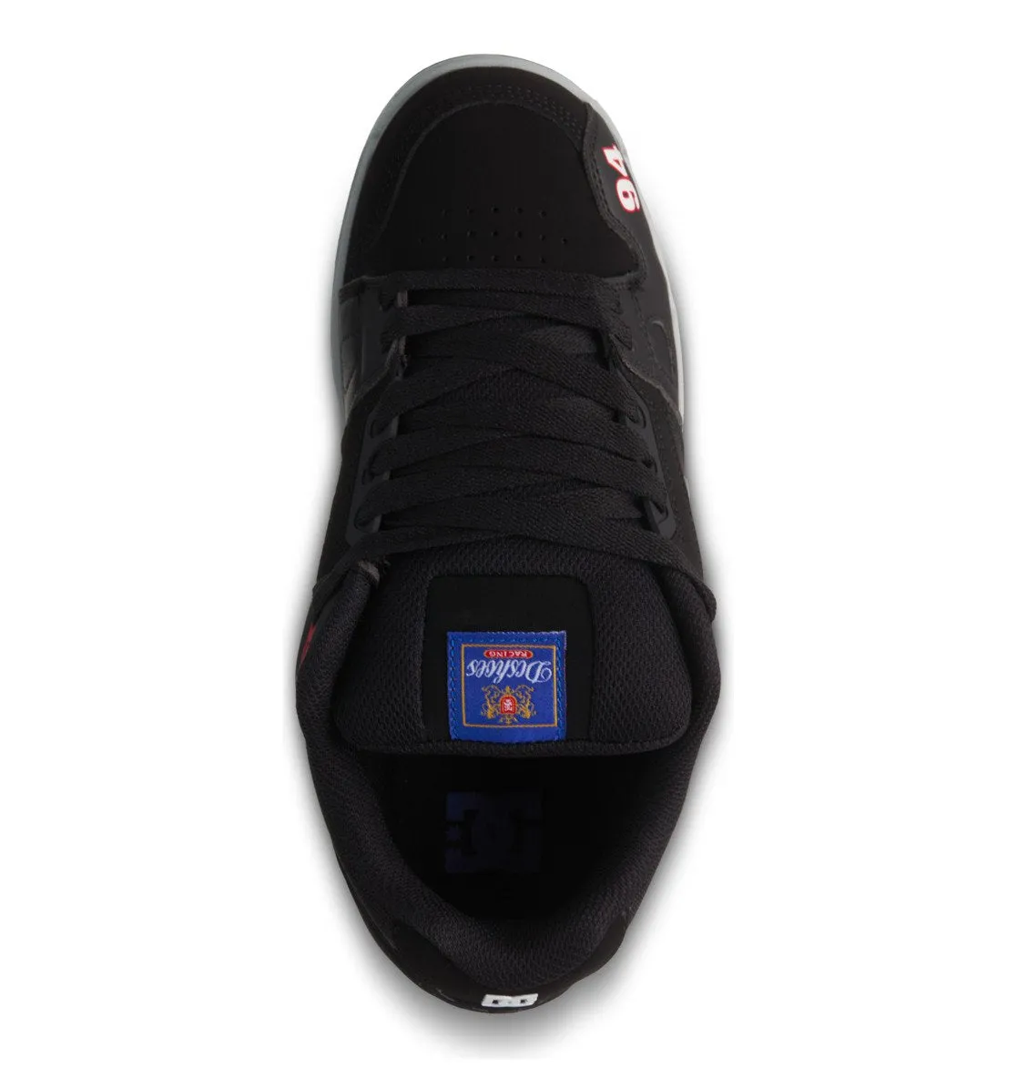 Dc Shoes Scarpa in pelle da skate Stag nera