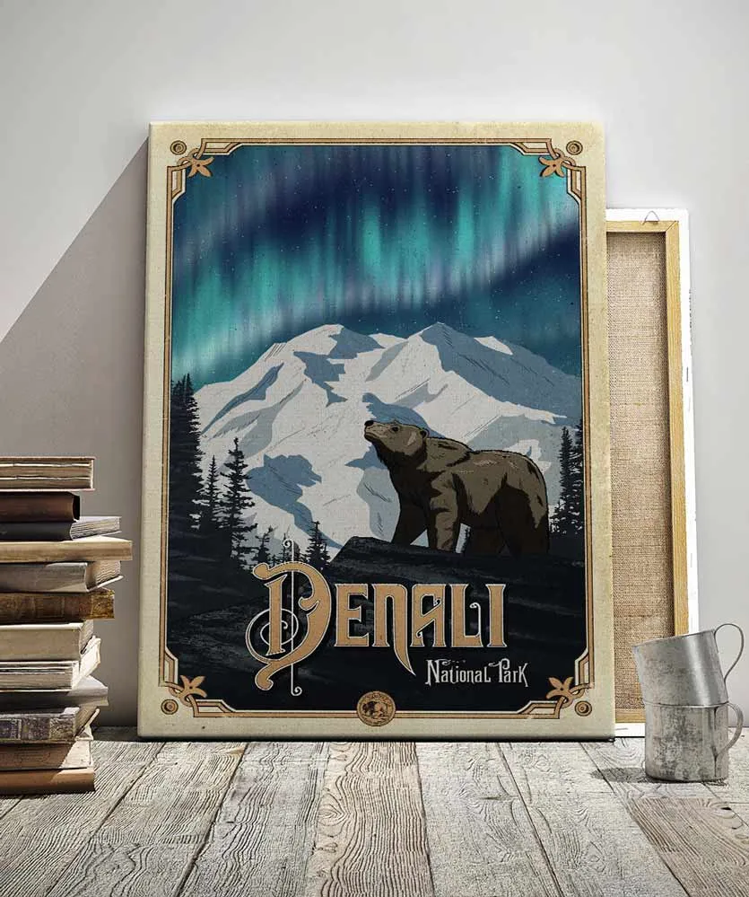 Denali National Park Poster