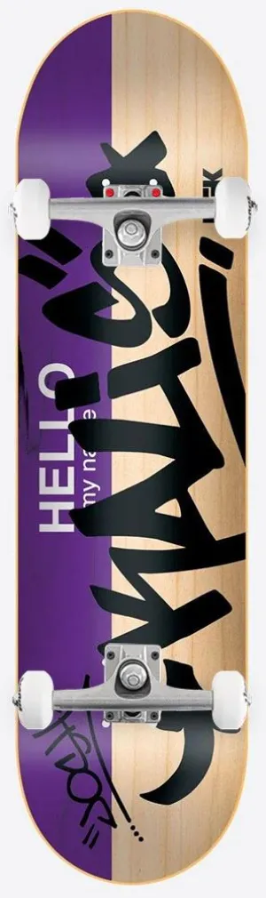 DGK Hello My Name Is Josh Kalis Complete Skateboard - 8.06"