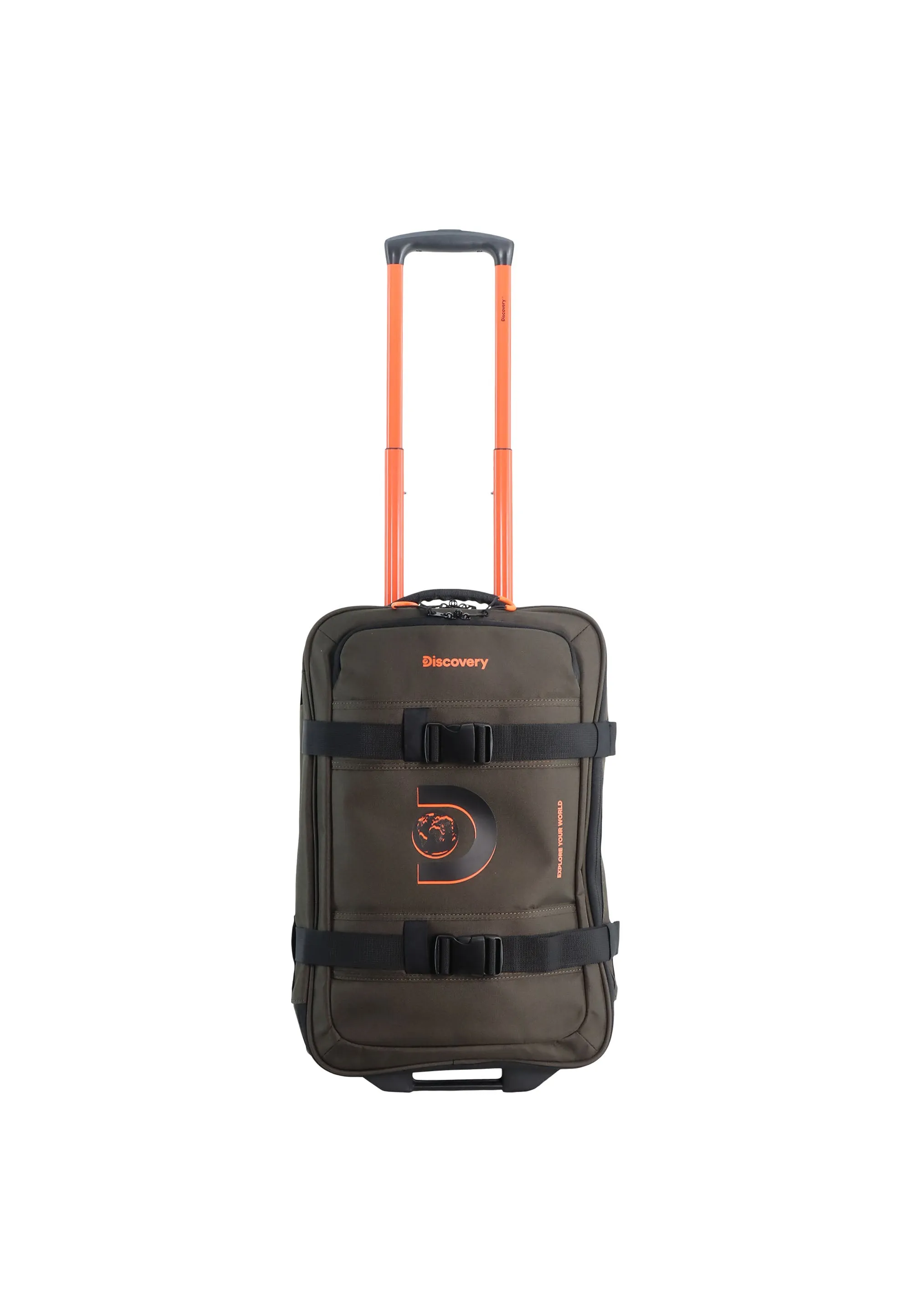 Discovery Camp Soft Luggage / Trolley / Wheel Bag Khaki