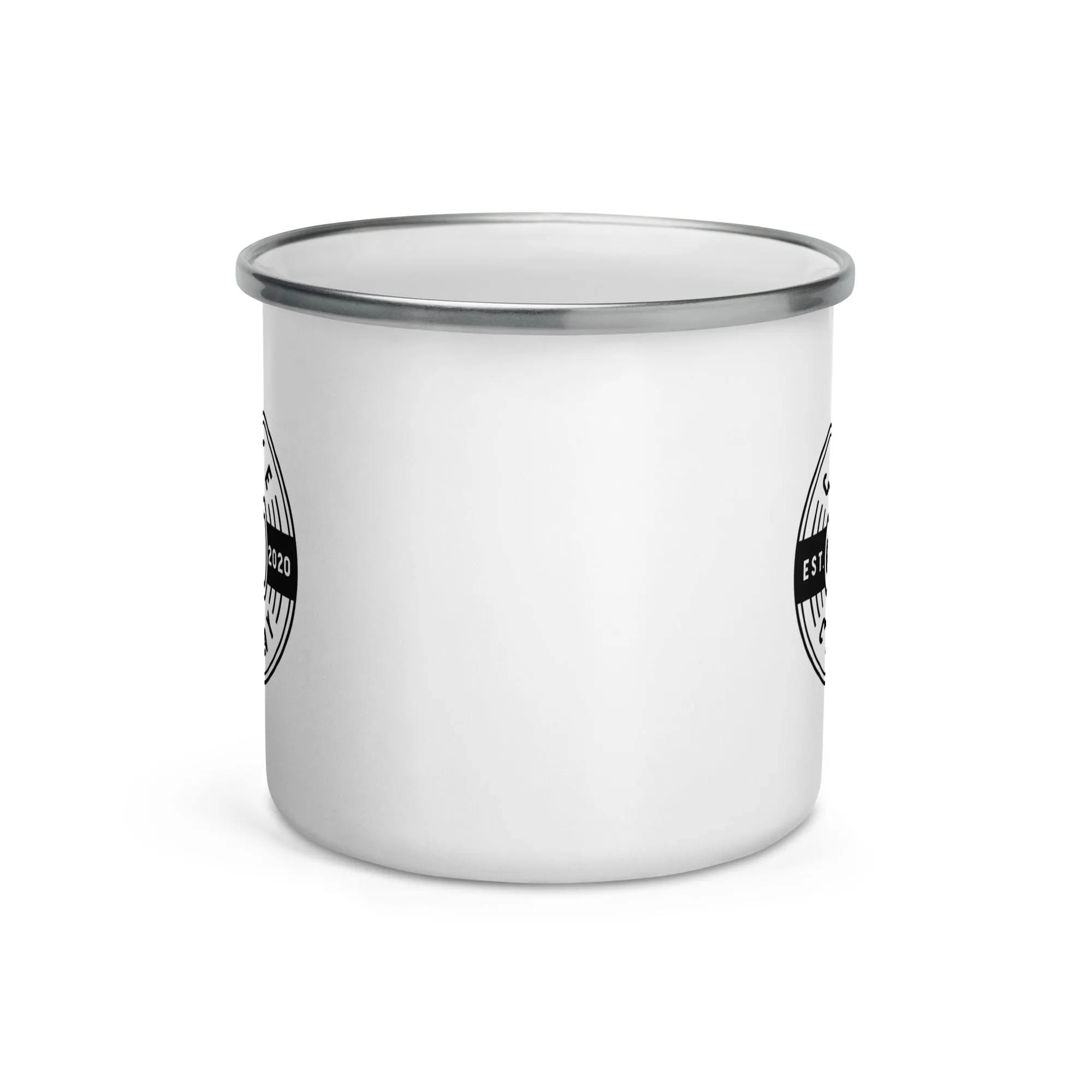 dp Coffee Company Enamel Mug