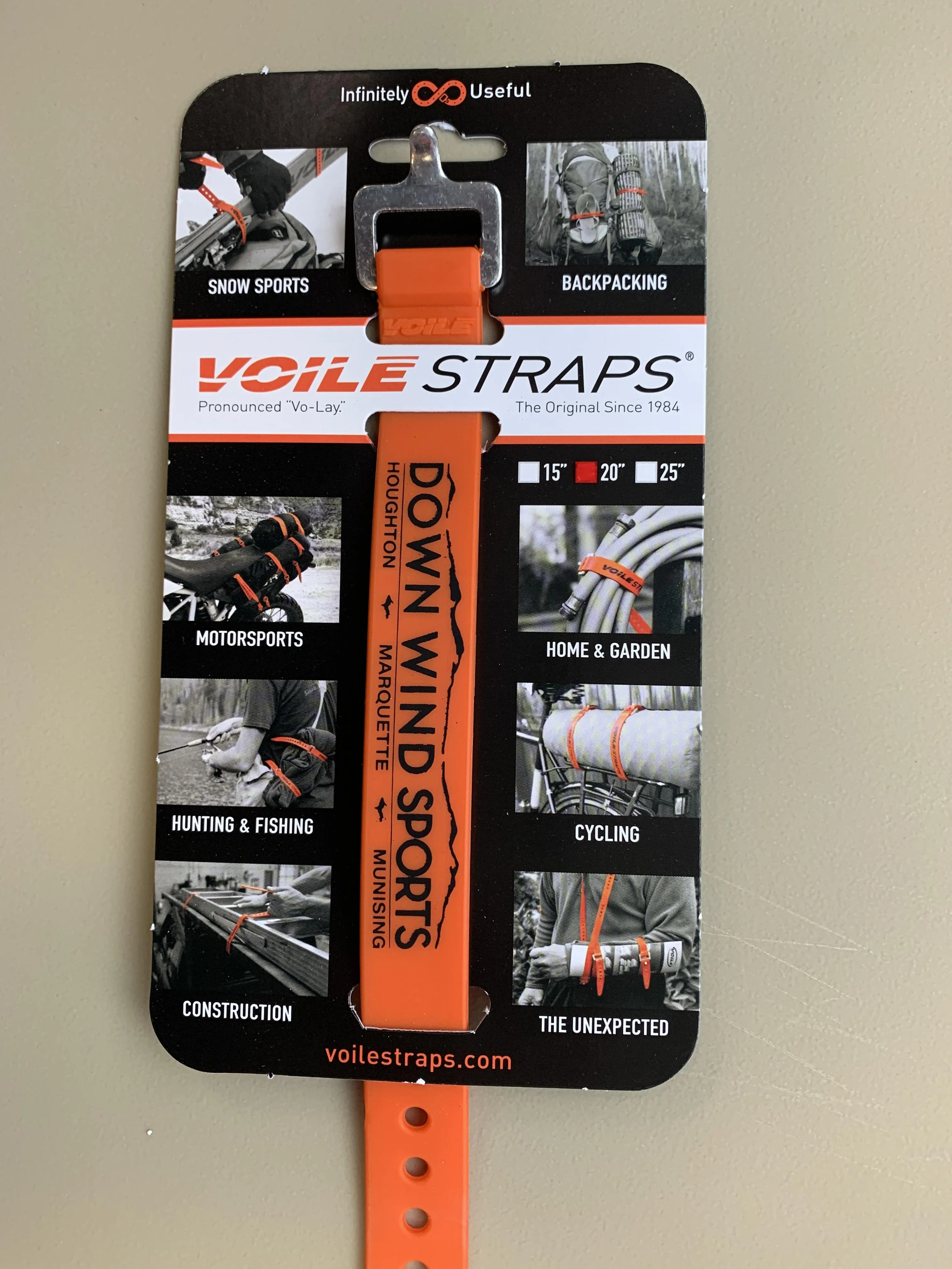 DWS Voile Strap Aluminum Buckle Orange